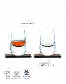 Набор стопок на подставках Whisky, 80 мл, 2 шт., LSA International, арт.:G1213-03-301