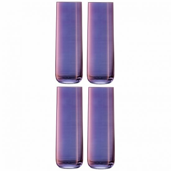 Набор стаканов Aurora, 420 мл, фиолетовый, 4 шт., LSA International, арт.:G1617-15-887