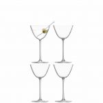 Набор бокалов для мартини Borough, 195 мл, 4 шт., LSA International, арт.:G1619-07-301