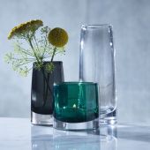 Ваза Stems, 16 см, серая, LSA International, арт.:G924-16-847