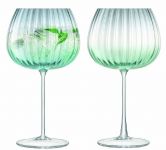 Набор бокалов Dusk, 650 мл, зелено-серый, 2 шт., LSA International, арт.:G1443-23-151