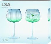 Набор бокалов Dusk, 650 мл, зелено-серый, 2 шт., LSA International, арт.:G1443-23-151