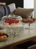 Блюдо для торта с крышкой Serve, Д27 см / 25 см., В30 см, LSA International, арт.:G875-25-301